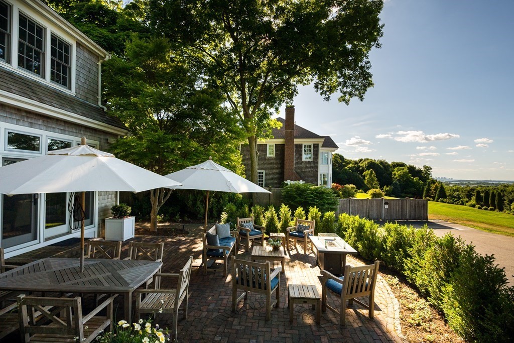 26 Talbot Road Hingham, MA 02043 - Photo 28 of 40 a view of swimming pool with outdoor seating and plants