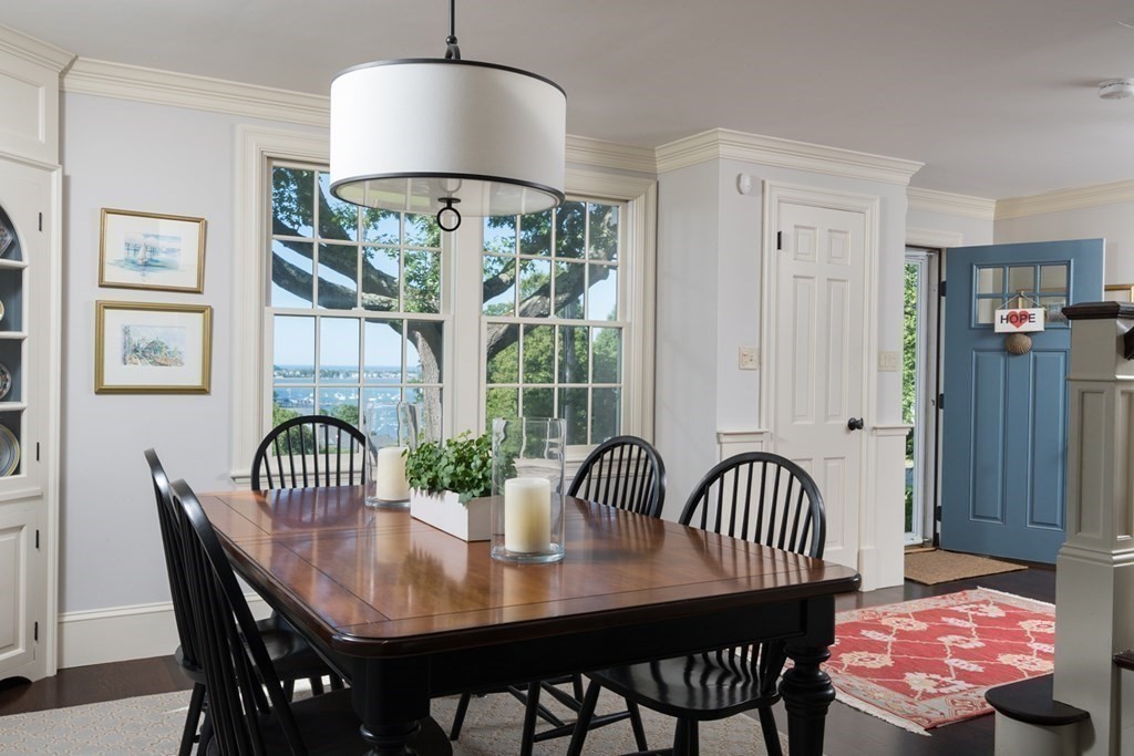 26 Talbot Road Hingham, MA 02043 - Photo 4 of 40 a view of a dining room with furniture and wooden floor