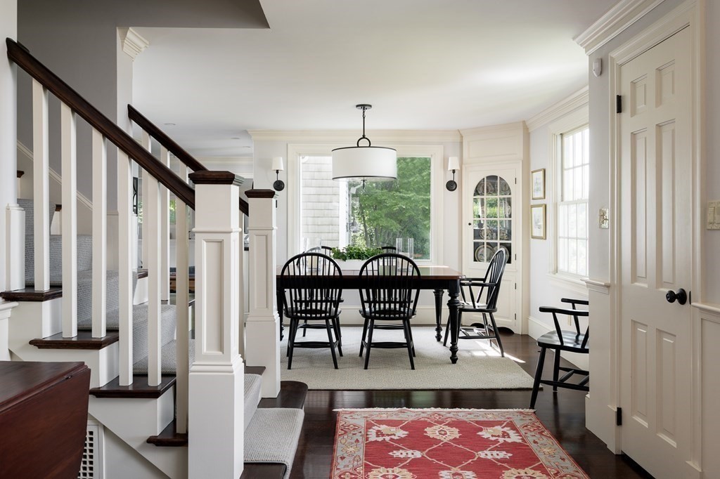 26 Talbot Road Hingham, MA 02043 - Photo 6 of 40 a view of a a dining room with furniture window and wooden floor