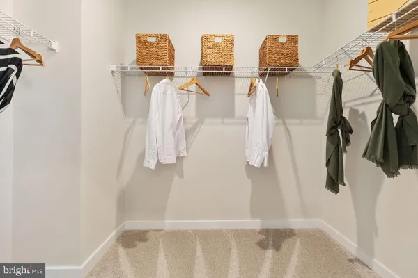 a view of walk in closet