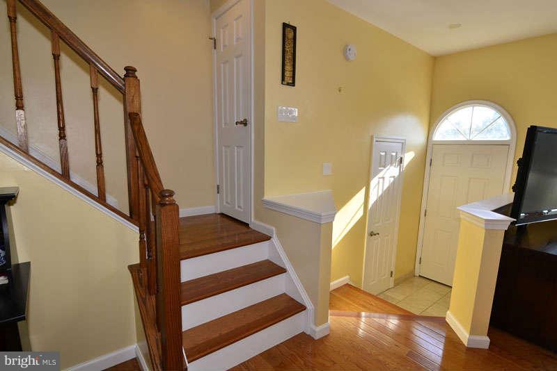 Foyer and upper staircase