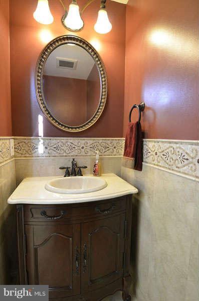 Powder Room on main level