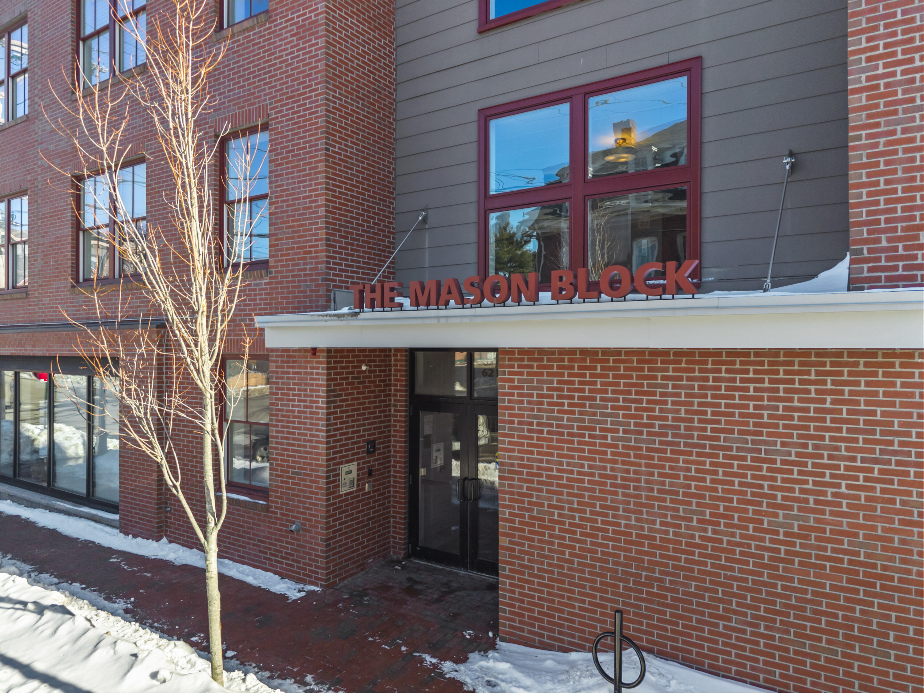 The Mason Block--Main Entrance