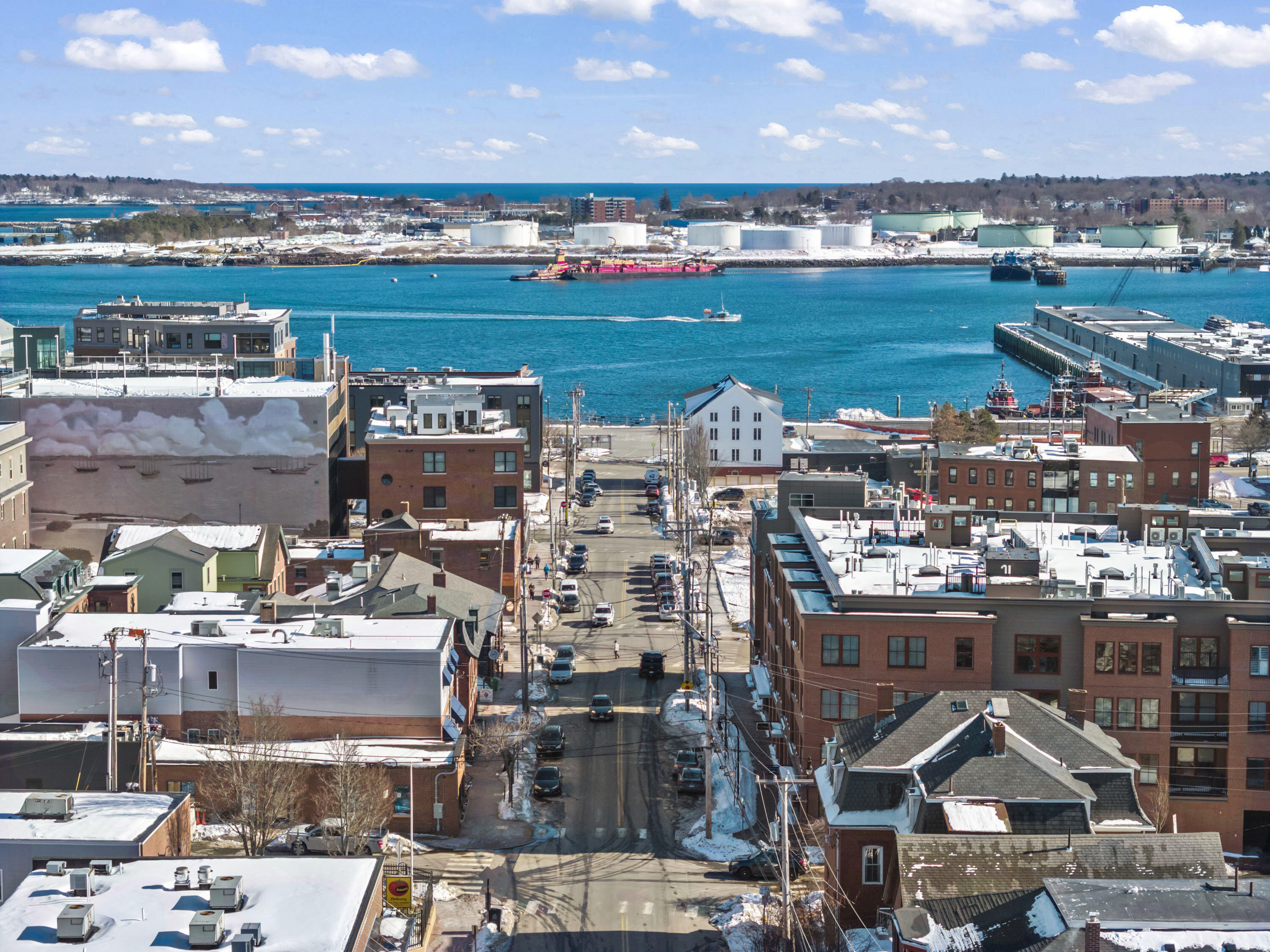 62 India Street, Unit 203 Portland, ME 04101 - Photo 64 of 70 Aerial View