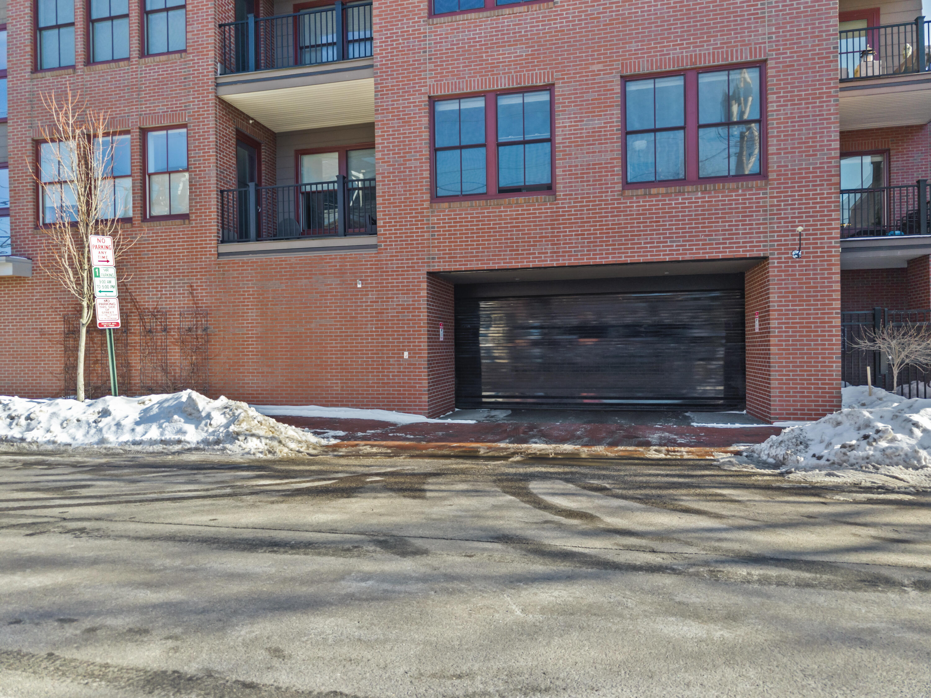 62 India Street, Unit 203 Portland, ME 04101 - Photo 69 of 70 Garage Entry on Newbury Street