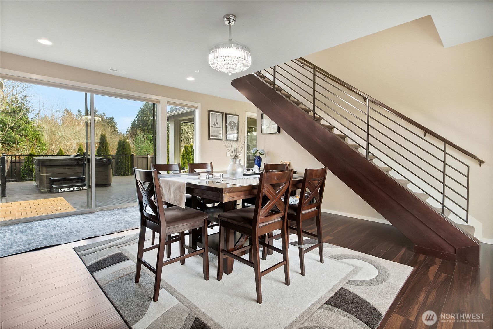 31524 11th Place Southwest Federal Way, WA 98023 - Photo 13 of 40 a view of a dining room with furniture window and wooden floor
