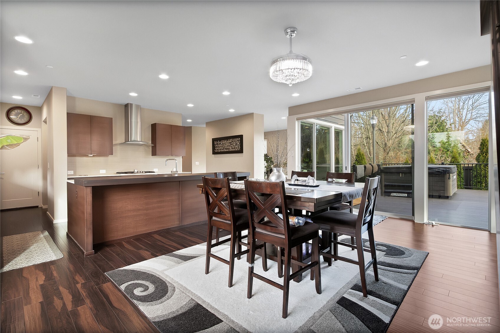 31524 11th Place Southwest Federal Way, WA 98023 - Photo 4 of 40 a view of a dining room with furniture window and wooden floor