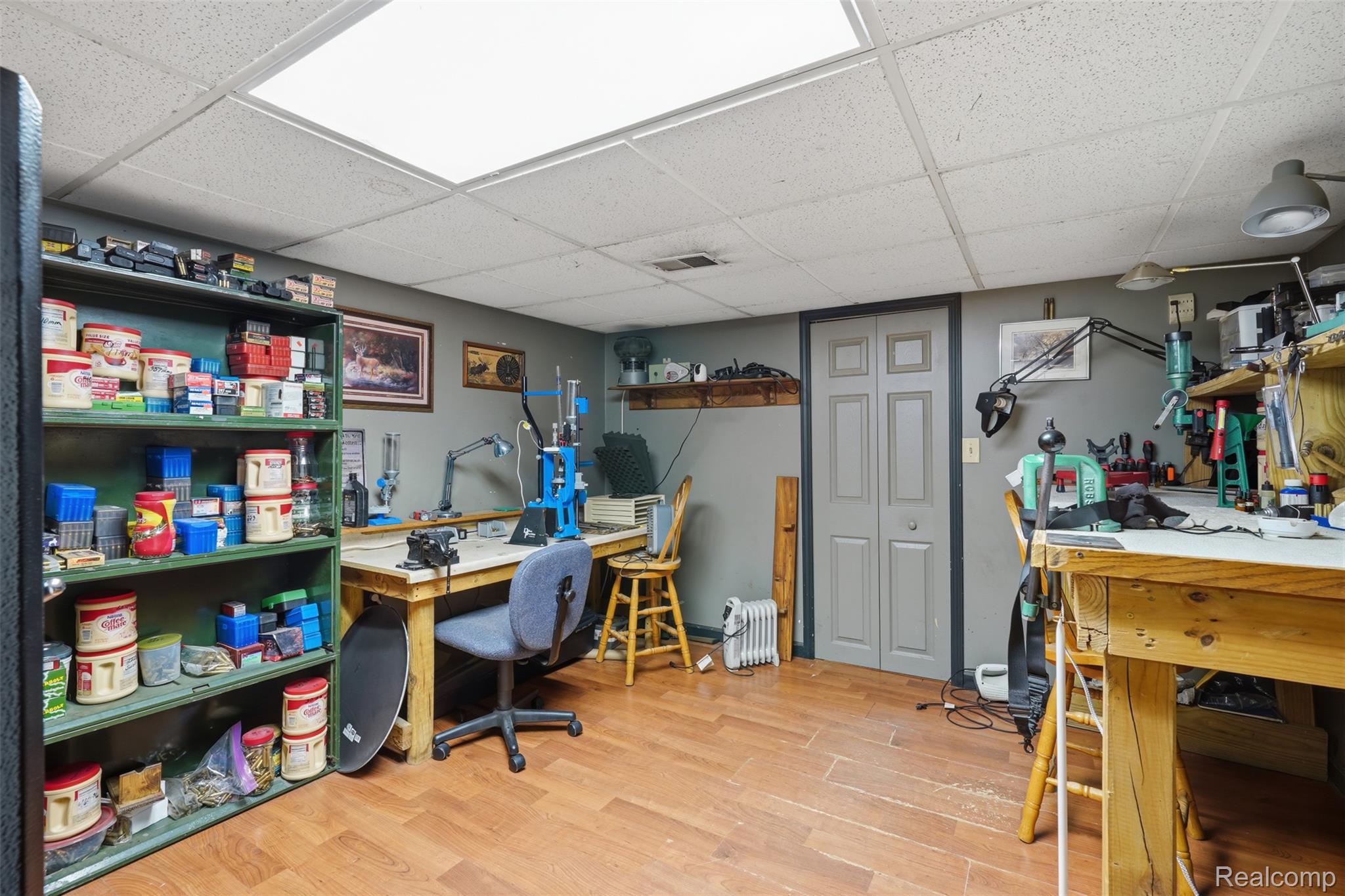 3167 Roods Lake Road Lapeer, MI 48446 - Photo 21 of 38 Workshop in finished basement.