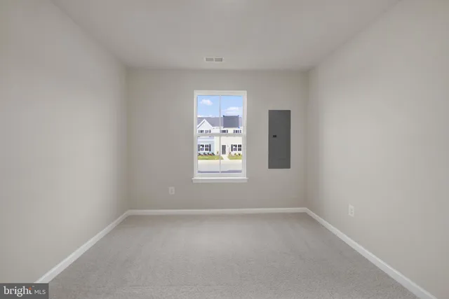 a view of a window in a room