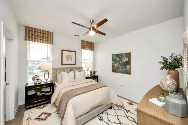 a kitchen with a table and chairs in it