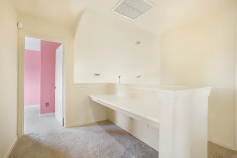 a very nice looking room with a large window