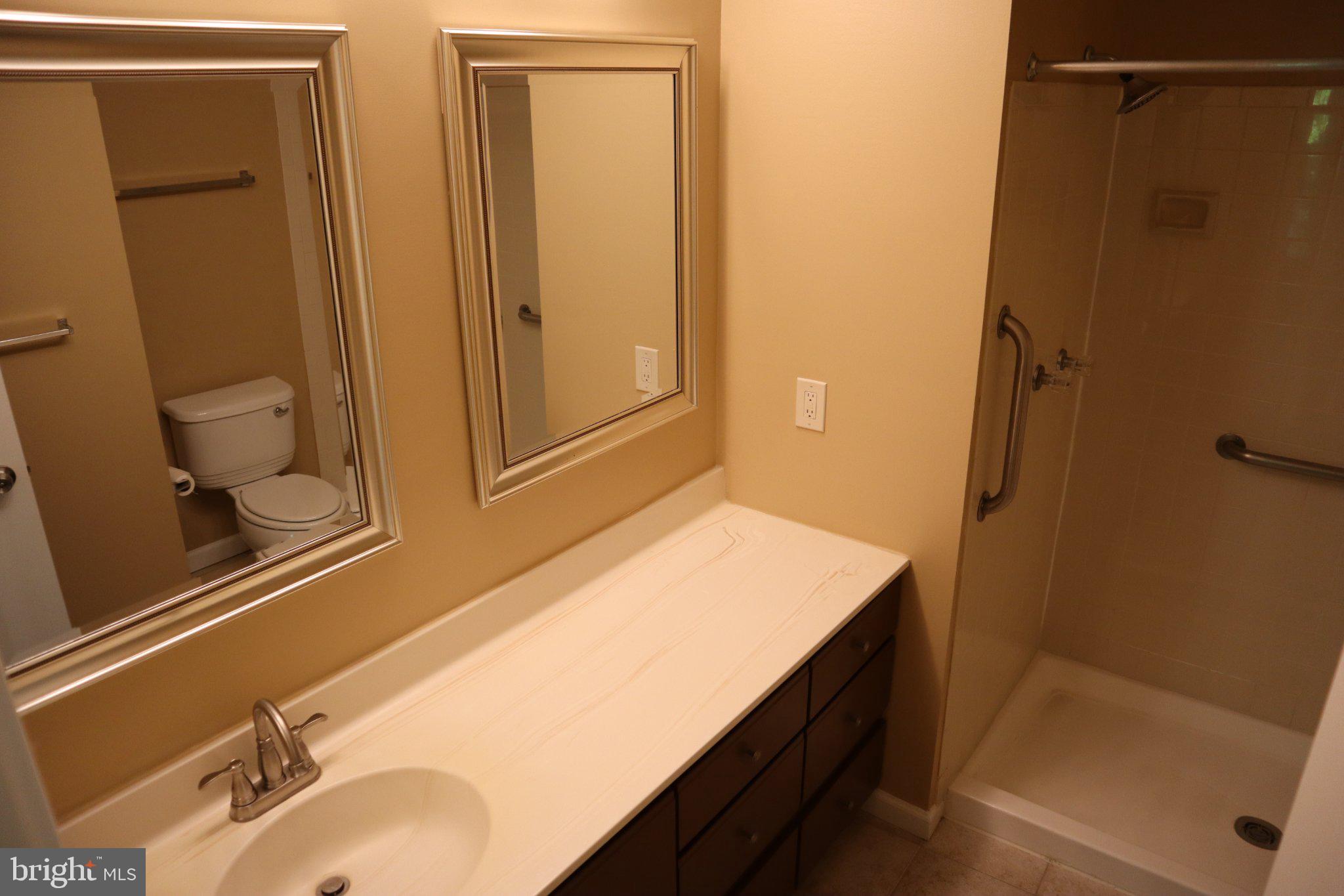 10848 Douglas Avenue Silver Spring, MD 20902 - Photo 17 of 33 a bathroom with a sink and a mirror