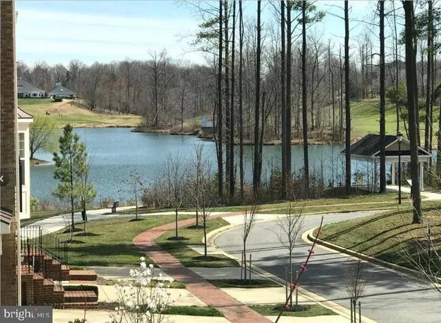 a view of swimming pool with a yard