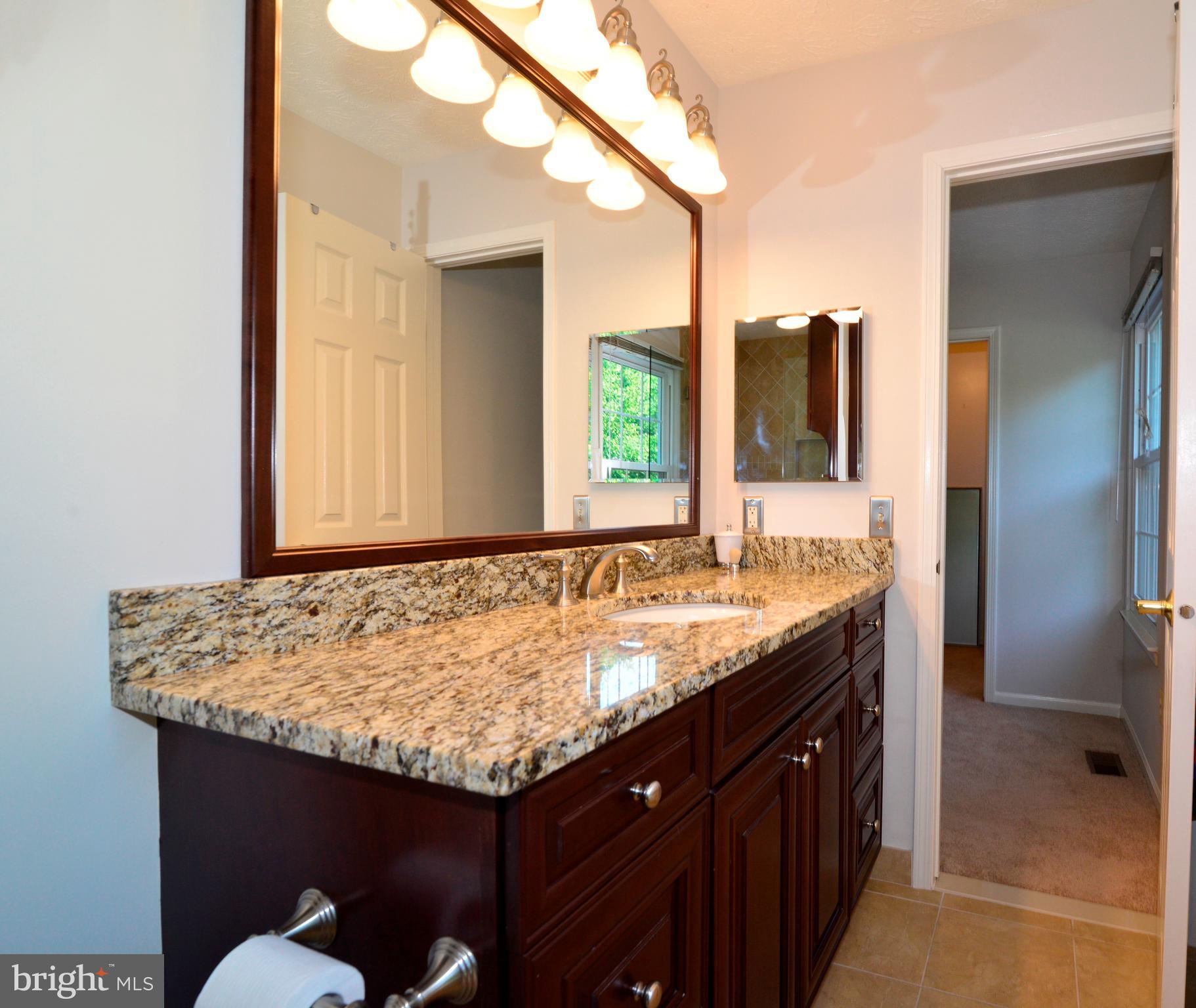 1494 Coat Ridge Road Herndon, VA 20170 - Photo 21 of 37 Granite-topped sink in primary bath