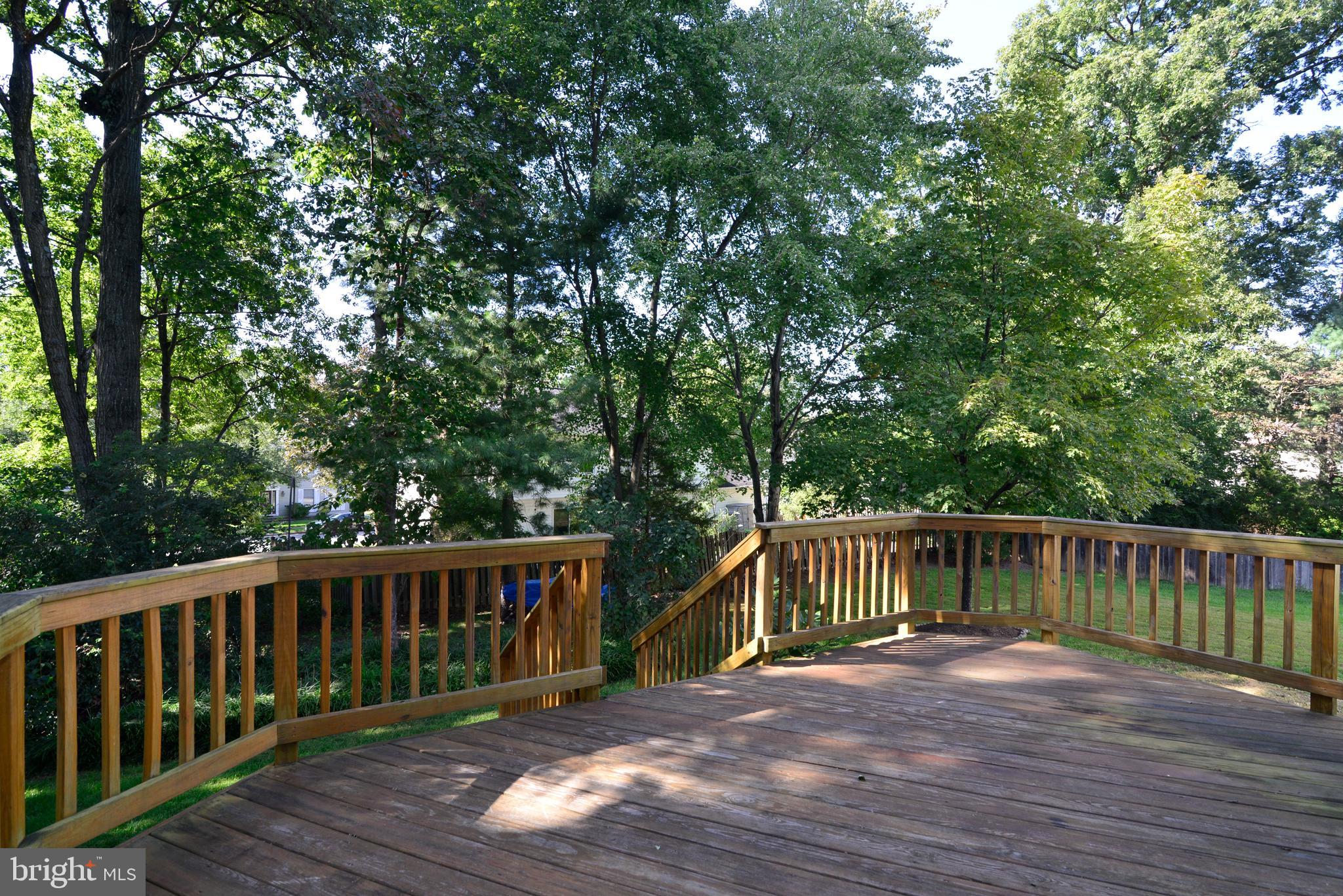 1494 Coat Ridge Road Herndon, VA 20170 - Photo 29 of 37 Rear deck off main level family room