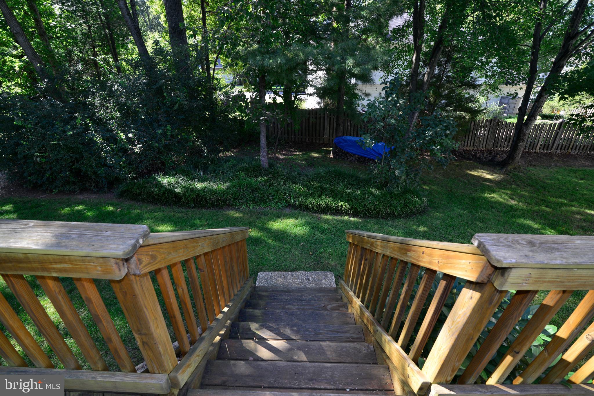 1494 Coat Ridge Road Herndon, VA 20170 - Photo 30 of 37 Deck looking out to back yard area