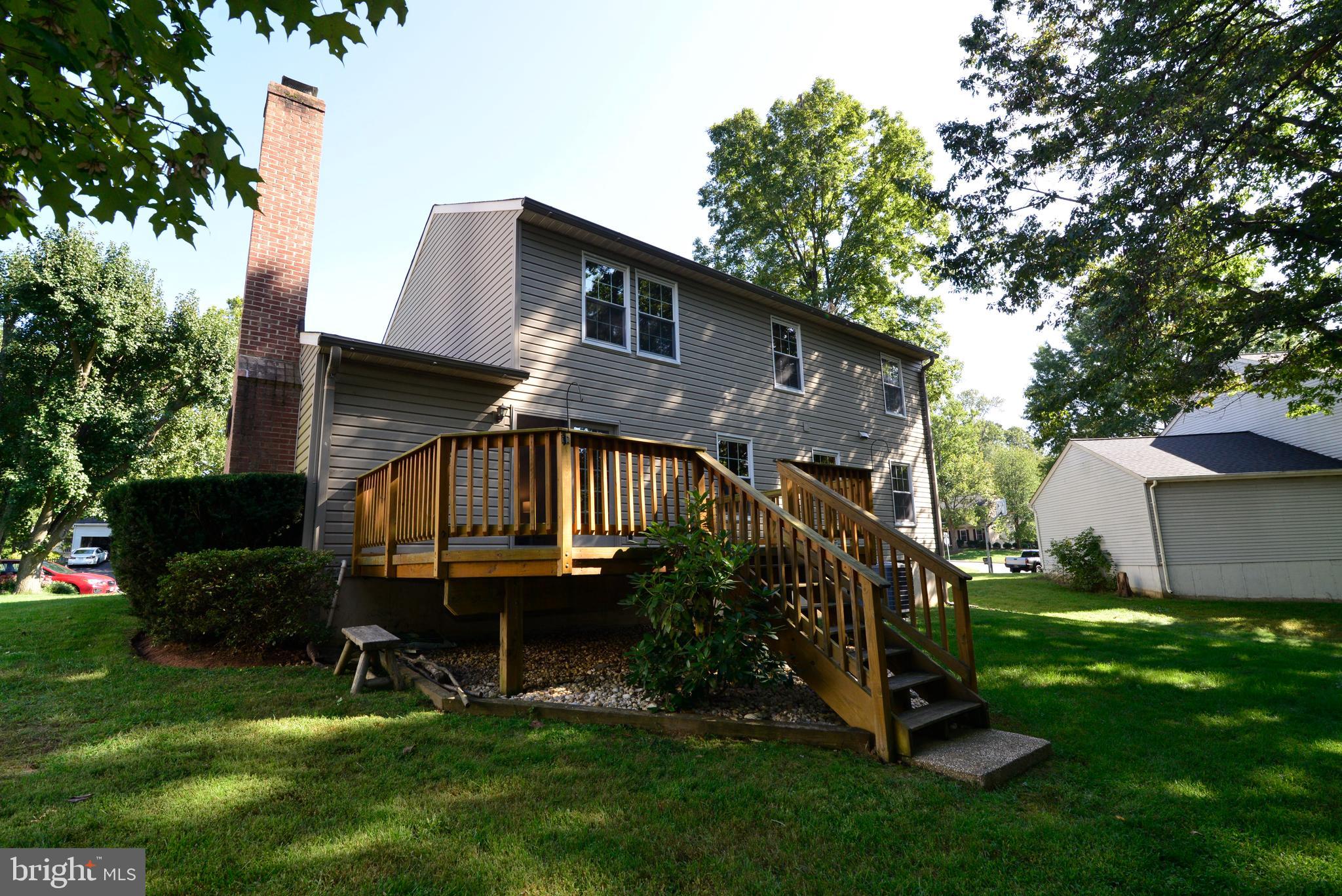 1494 Coat Ridge Road Herndon, VA 20170 - Photo 32 of 37 View of deck and exterior