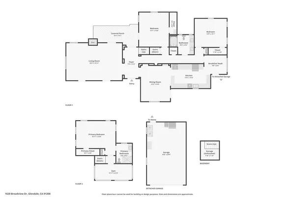 $1,900,000 | 1620 Broadview Drive, Glendale, CA 91208