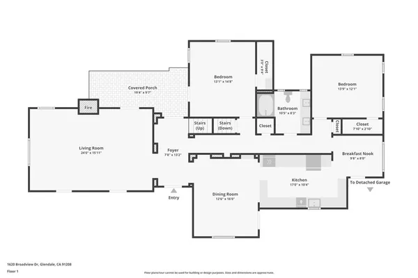 $1,900,000 | 1620 Broadview Drive, Glendale, CA 91208
