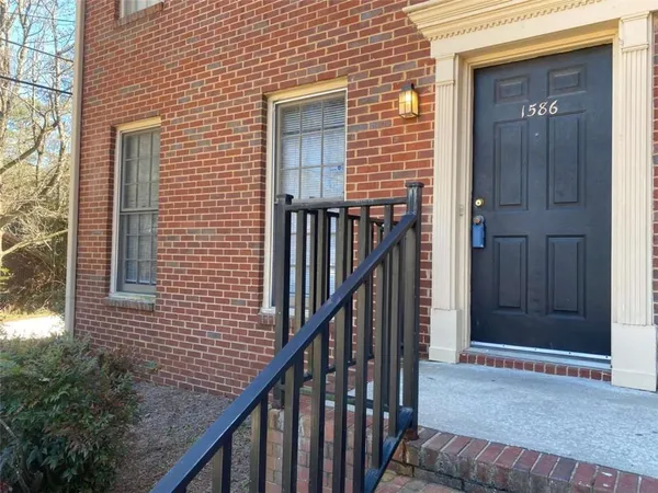 a view of front door