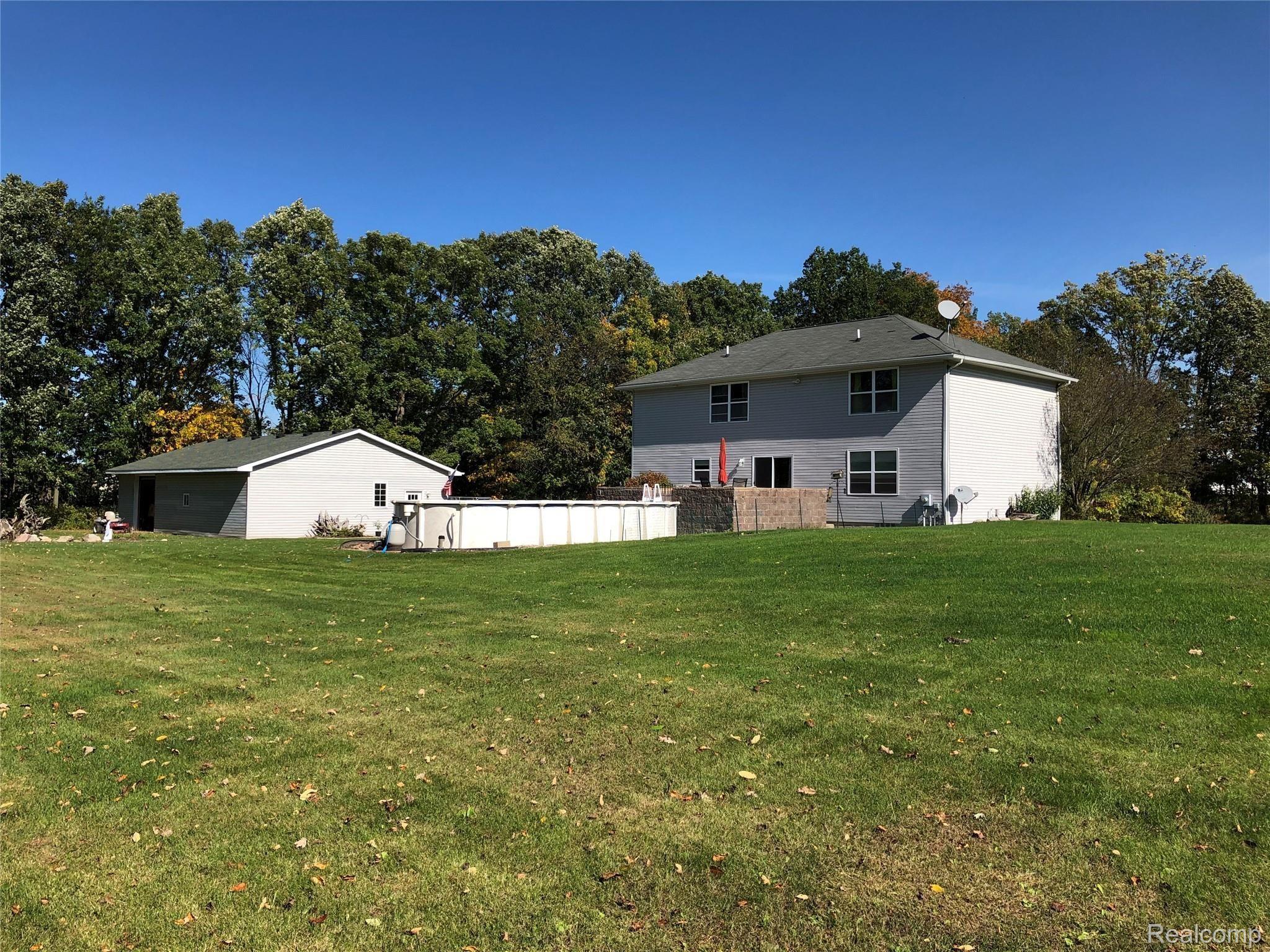 5171 Martin Road Capac, MI 48014 - Photo 4 of 34 Rear of home