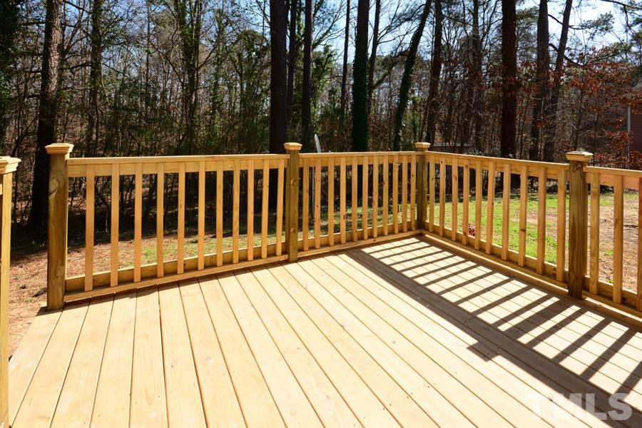 1717 Euclid Road Durham, NC 27713 - Photo 15 of 16 a view of wooden deck