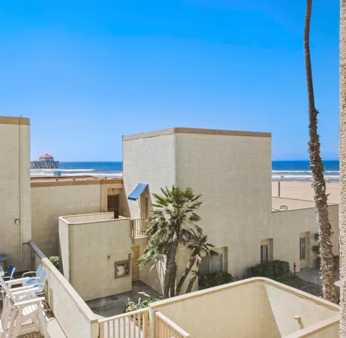 a terrace with a table and chairs