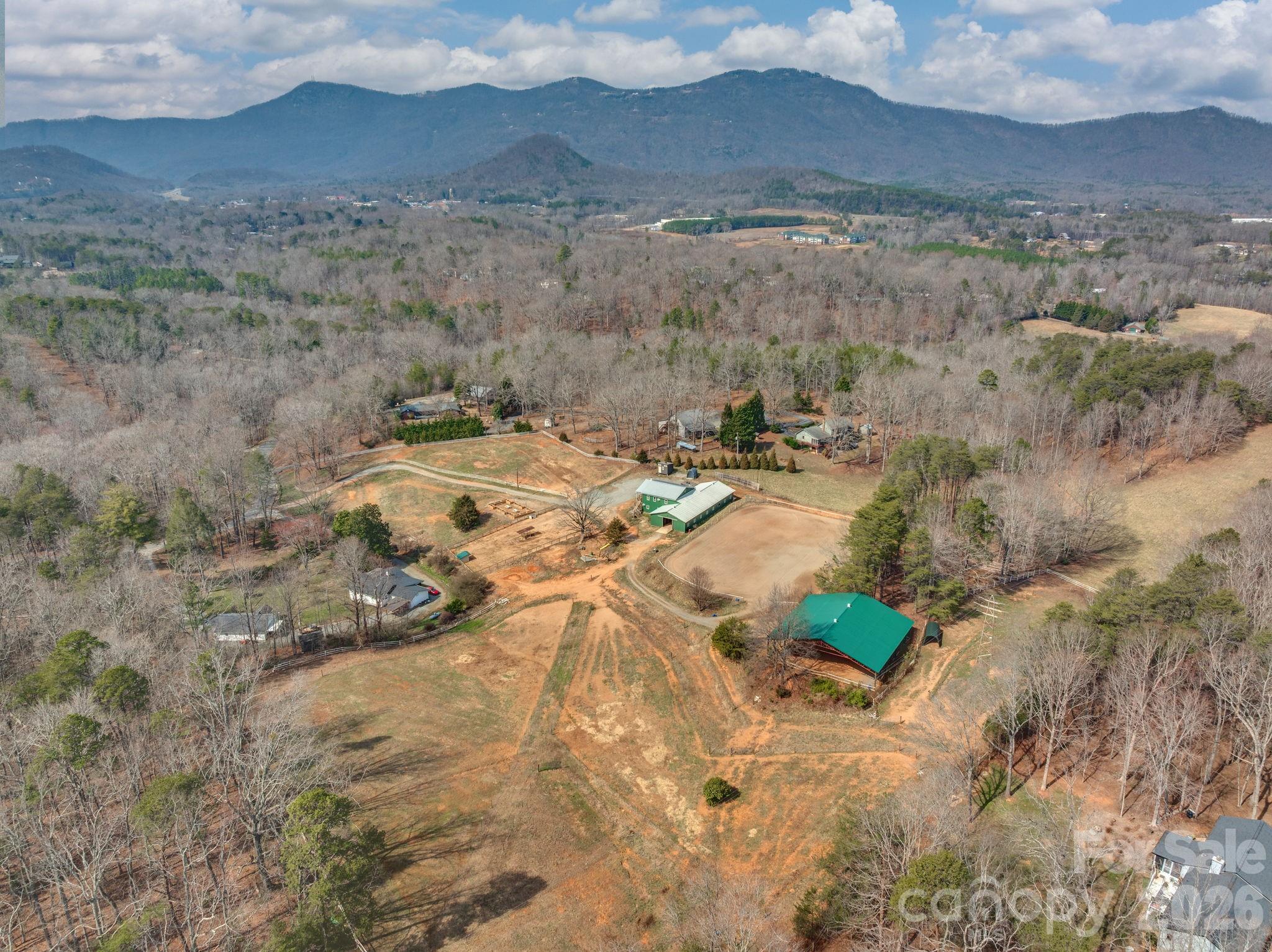 1487 Hayes Road Columbus, NC 28722 - Photo 44 of 48 a view of a backyard of a house