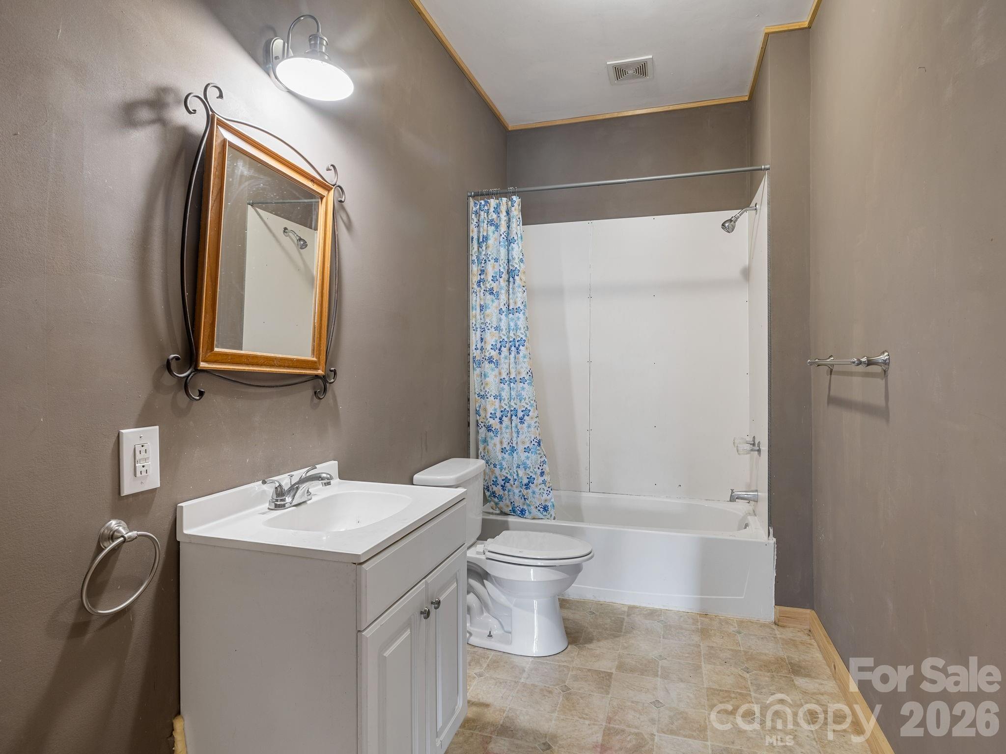 1487 Hayes Road Columbus, NC 28722 - Photo 8 of 48 a bathroom with a sink toilet and shower