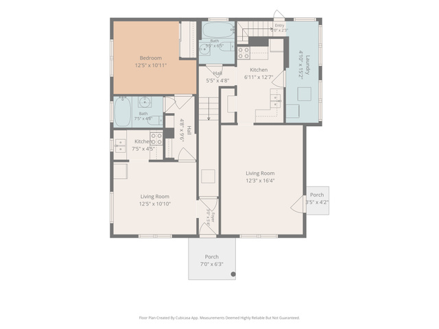 369 200 North Provo, UT 84601 - Photo 31 of 32 Floor plan. Unit 371. Includes basement storage area.