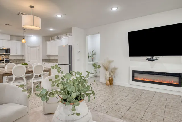 a bathroom with a shower and a bathtub