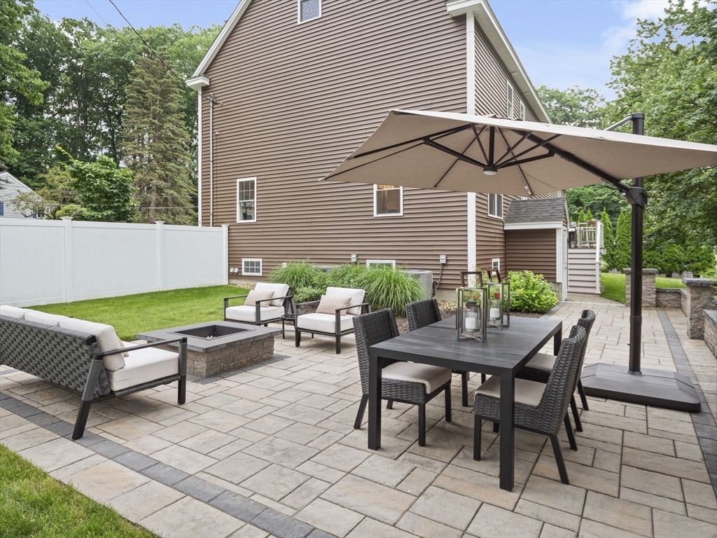 3 Mooney Road Burlington, MA 01803 - Photo 30 of 34 a view of a chairs and table in the patio