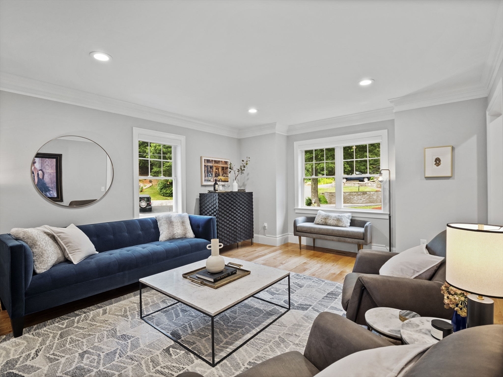 3 Mooney Road Burlington, MA 01803 - Photo 4 of 34 a living room with furniture and a wooden floor