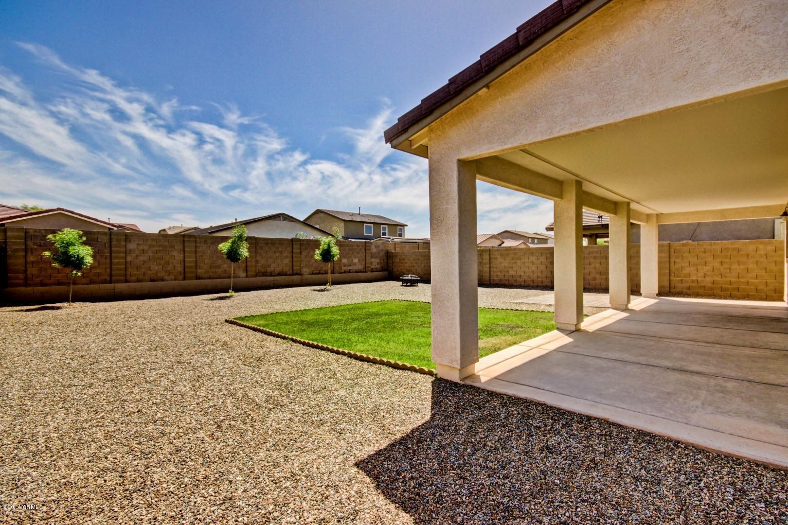 17651 West Red Bird Road Surprise, AZ 85387 - Photo 4 of 30 backyard & covered patio