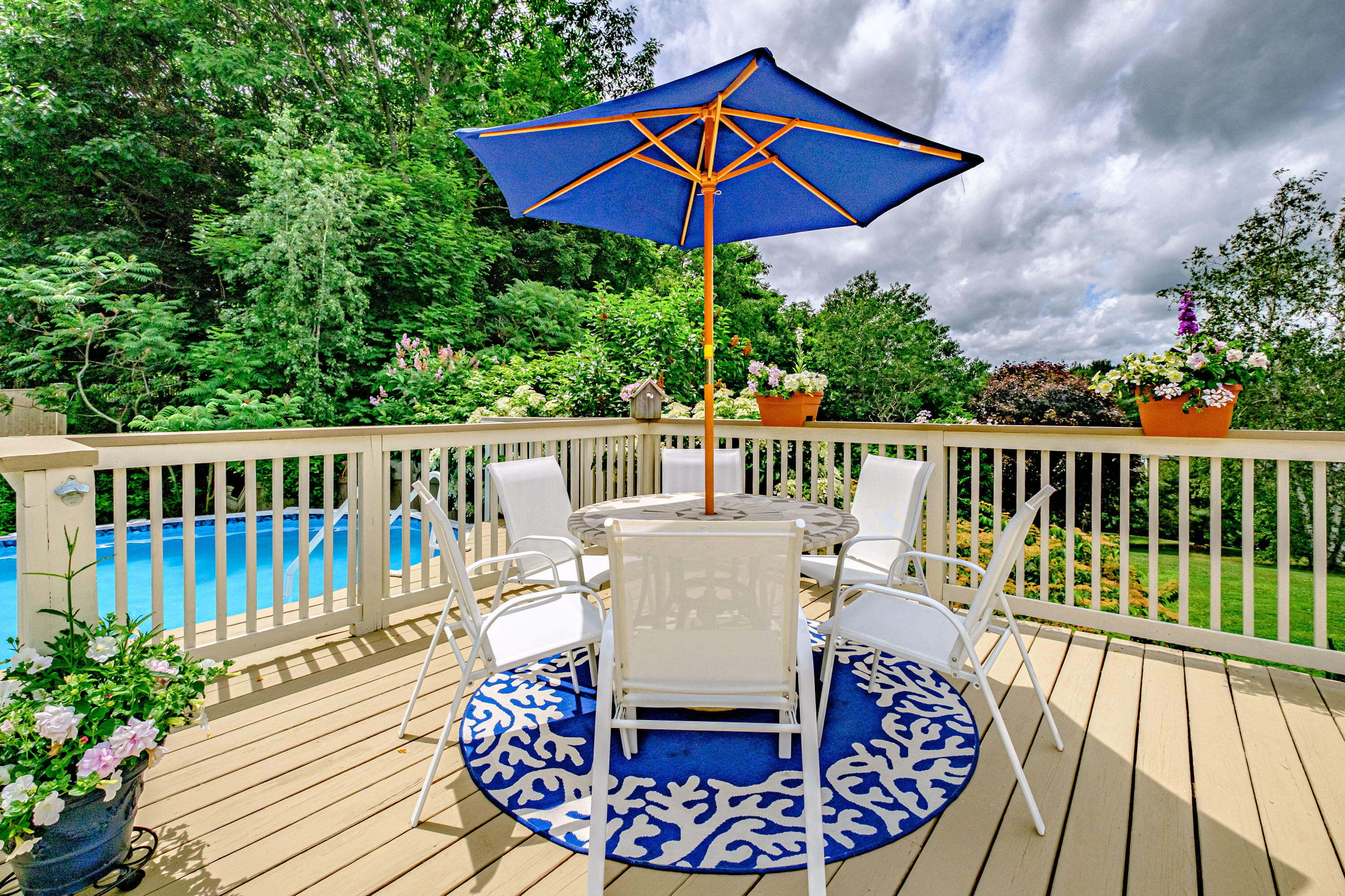 1 Caron Street Portland, ME 04103 - Photo 5 of 92 Back porch with above ground pool