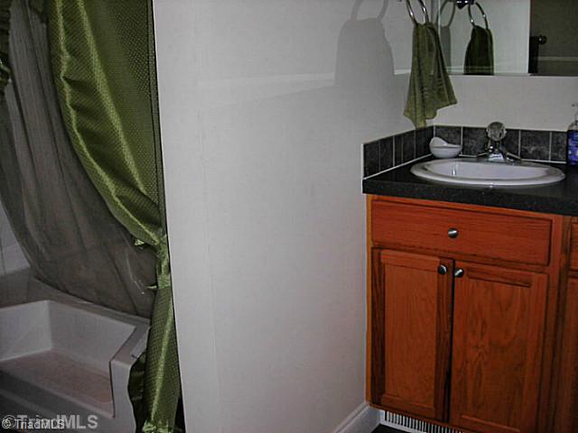 2794 Staleys Farm Road Asheboro, NC 27205 - Photo 8 of 16 Master Bath/Spa. Master bath with step-in tub and double sink vanity