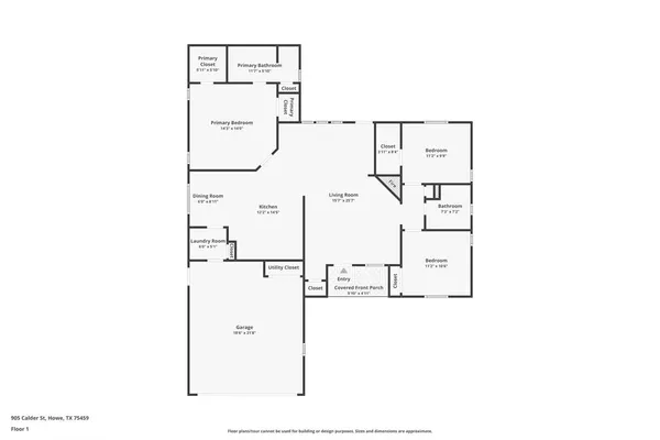 $299,999 | 905 Calder Street, Howe, TX 75459