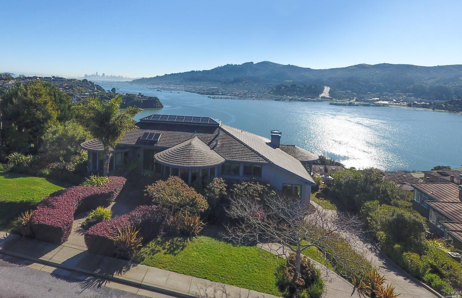 Welcome home to 145 Chapel Drive, a Mill Valley Estate with dazzling panoramic San Francisco skyline views, embodying cosmopolitan living. Elegant and stylish, custom designed by acclaimed local architect Don Olsen in 1996 with no expense spared.