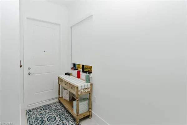 a room with storage and utility