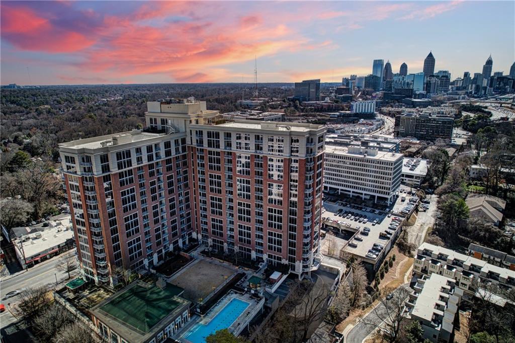1820 Peachtree Road Northwest, Unit 1111 Atlanta, GA 30309 - Photo 30 of 41 a view of a city