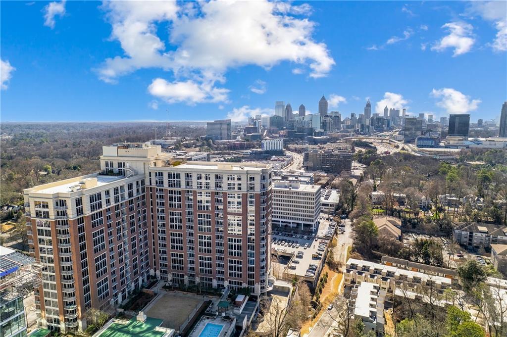 1820 Peachtree Road Northwest, Unit 1111 Atlanta, GA 30309 - Photo 41 of 41 a city view