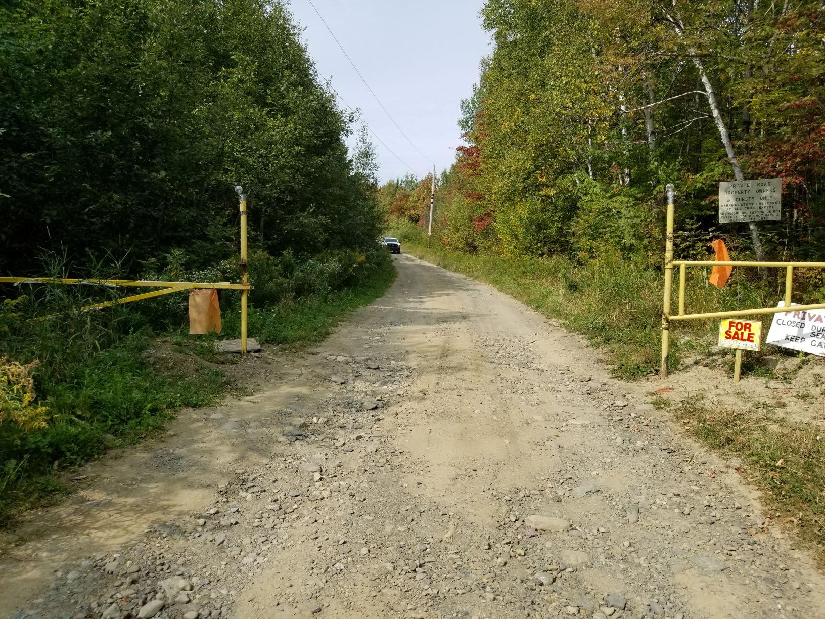 0 Beaver Lane Linneus, ME 04730 - Photo 10 of 39 Gate on Fire Road off Rt 2A