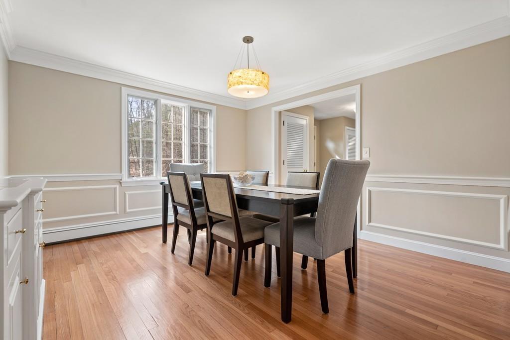 14 Ridge Hill Road Sudbury, MA 01776 - Photo 11 of 34 a view of a dining room with furniture and window