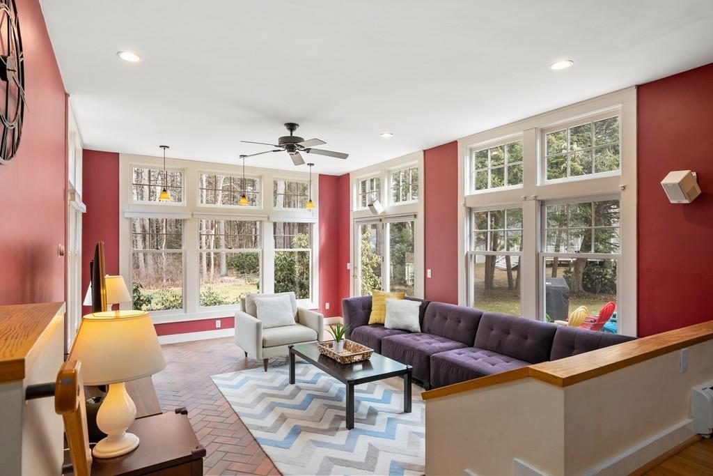 14 Ridge Hill Road Sudbury, MA 01776 - Photo 2 of 34 a living room with furniture and a large window