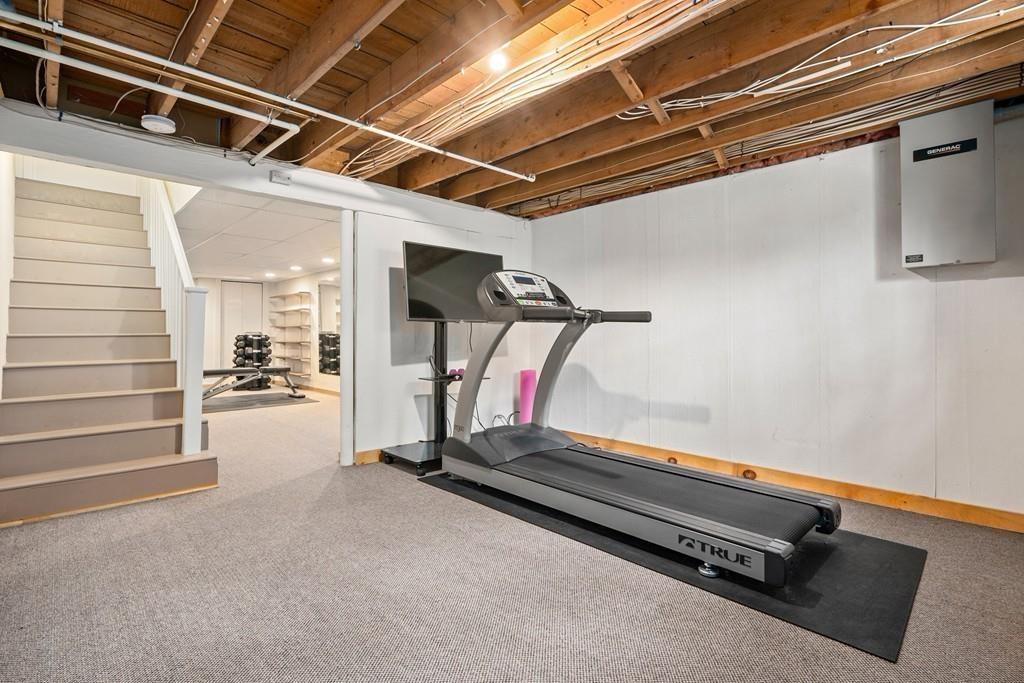 14 Ridge Hill Road Sudbury, MA 01776 - Photo 29 of 34 a room with gym equipment