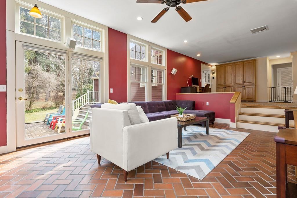14 Ridge Hill Road Sudbury, MA 01776 - Photo 3 of 34 a living room with furniture and a large window