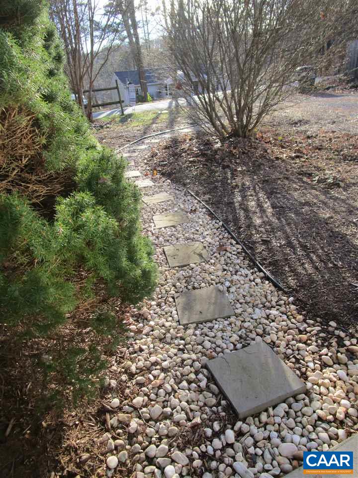 699 Carnation Road Ruckersville, VA 22968 - Photo 33 of 40 a view of a yard with plants and large trees