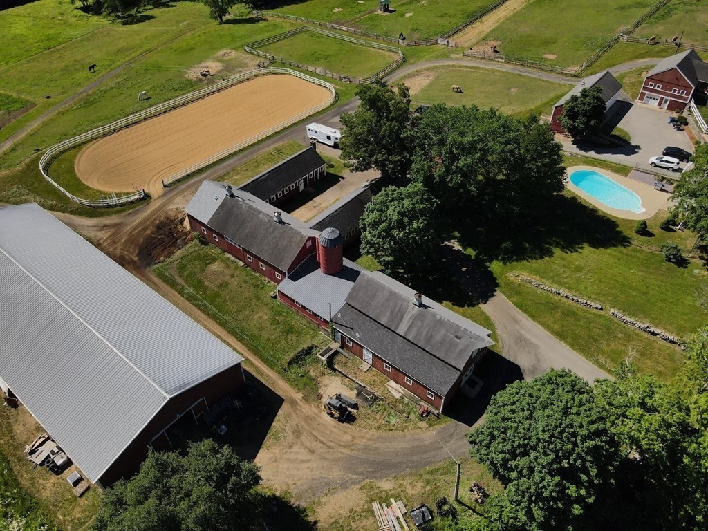 64 Fiskdale Road Brookfield, MA 01506 - Photo 14 of 42 an aerial view of a house having outdoor space