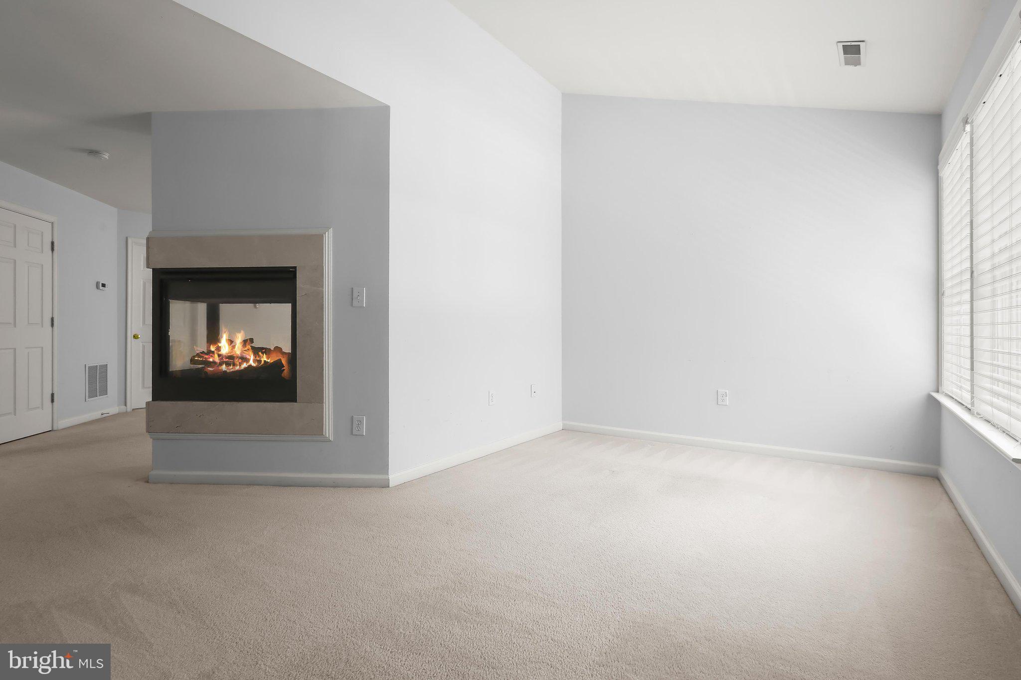 6111 Rippling Tides Terrace Clarksville, MD 21029 - Photo 45 of 84 an empty room with a fireplace and a window