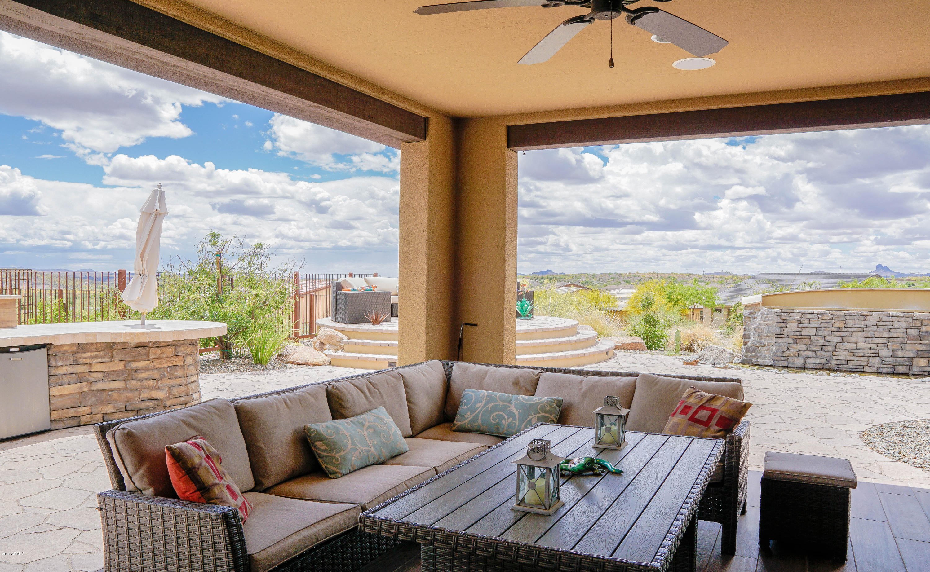 3365 Rising Sun Ridge Wickenburg, AZ 85390 - Photo 17 of 23 -outdoor patio